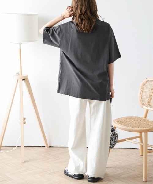 セール】ワンポイントロゴTシャツ（Tシャツ/カットソー）｜AMELY