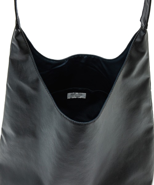 ROPE' PICNIC（ロペピクニック）の「洗えるワンショルダートートバッグ（トートバッグ・レディース・キナリ/シルバー/ブラック・FREE）」の5枚目の写真