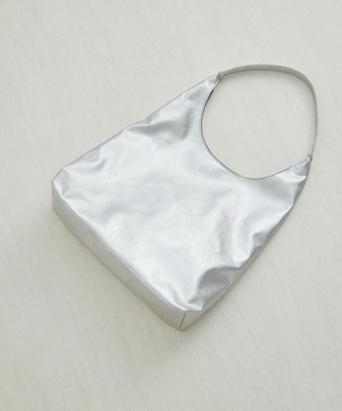 ROPE' PICNIC（ロペピクニック）の「洗えるワンショルダートートバッグ（トートバッグ・レディース・キナリ/シルバー/ブラック・FREE）」の22枚目の写真