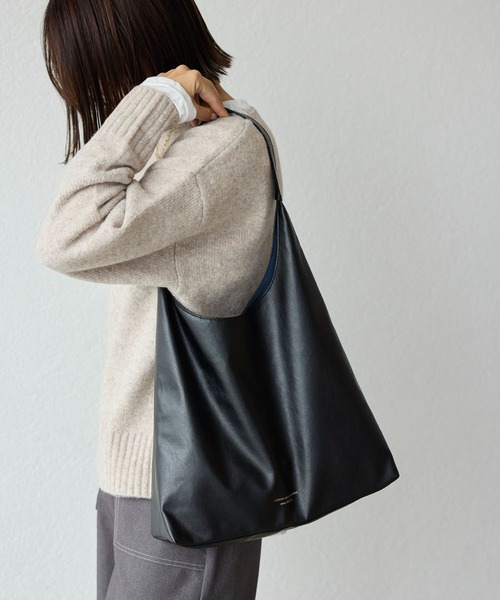 ROPE' PICNIC（ロペピクニック）の「洗えるワンショルダートートバッグ（トートバッグ・レディース・キナリ/シルバー/ブラック・FREE）」の18枚目の写真