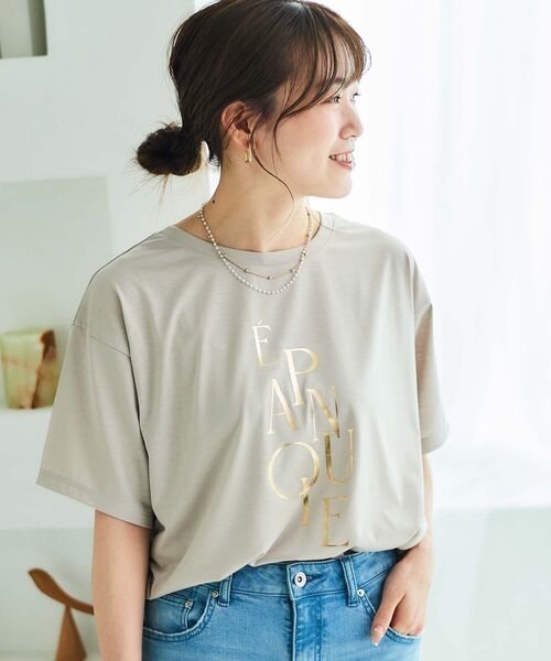 le.coeur blanc(ルクールブラン)の「パール×チェーン2連ネックレス(ネックレス・レディース・ゴールド・FREE)」の2枚目の写真