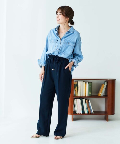 le.coeur blanc(ルクールブラン)の「パール×チェーン2連ネックレス(ネックレス・レディース・ゴールド・FREE)」の8枚目の写真