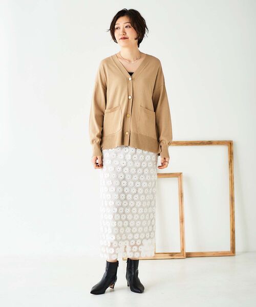 le.coeur blanc(ルクールブラン)の「パール×チェーン2連ネックレス(ネックレス・レディース・ゴールド・FREE)」の11枚目の写真