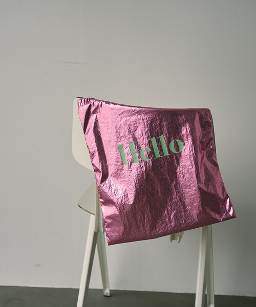 coen（コーエン）の「HELLOロゴトートバッグ（トートバッグ・レディース・ゴールド/その他1/その他2/その他3/ピンク/シルバー・FREE）」の2枚目の写真