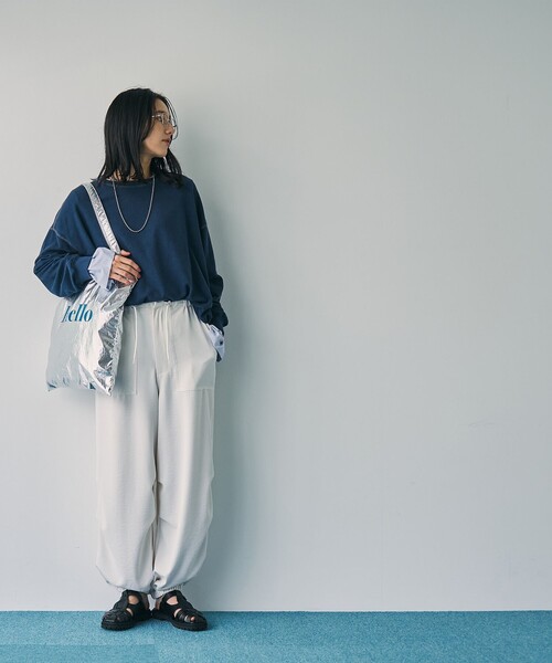 coen（コーエン）の「HELLOロゴトートバッグ（トートバッグ・レディース・ゴールド/その他1/その他2/その他3/ピンク/シルバー・FREE）」の8枚目の写真