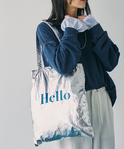 coen（コーエン）の「HELLOロゴトートバッグ（トートバッグ・レディース・ゴールド/その他1/その他2/その他3/ピンク/シルバー・FREE）」の10枚目の写真