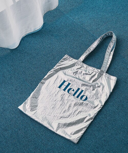 coen（コーエン）の「HELLOロゴトートバッグ（トートバッグ・レディース・ゴールド/その他1/その他2/その他3/ピンク/シルバー・FREE）」の12枚目の写真