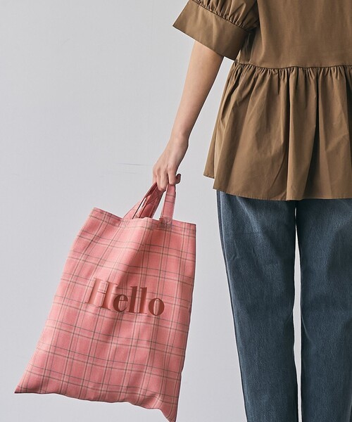 coen（コーエン）の「HELLOロゴトートバッグ（トートバッグ・レディース・ゴールド/その他1/その他2/その他3/ピンク/シルバー・FREE）」の15枚目の写真