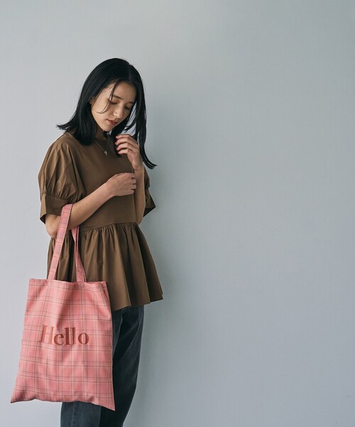 coen（コーエン）の「HELLOロゴトートバッグ（トートバッグ・レディース・ゴールド/その他1/その他2/その他3/ピンク/シルバー・FREE）」の16枚目の写真