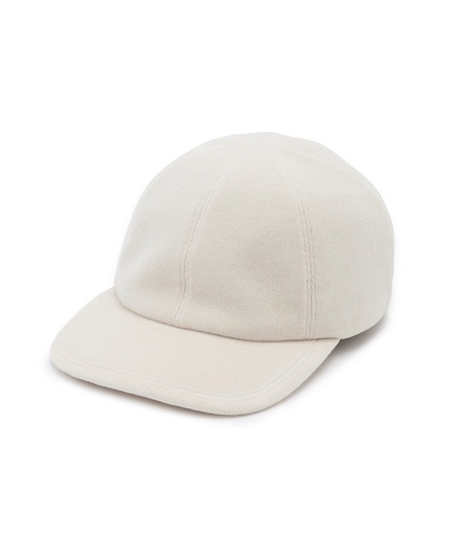 SALON adam et rope'(サロン アダム エ ロペ)の「キャップ-CreamyCotton /クリーミーコットン-(キャップ・レディース・ブラック/ベージュ/オフホワイト・FREE)」の21枚目の写真