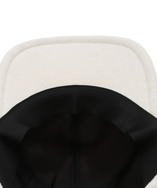 SALON adam et rope'(サロン アダム エ ロペ)の「キャップ-CreamyCotton /クリーミーコットン-(キャップ・レディース・ブラック/ベージュ/オフホワイト・FREE)」の8枚目の写真