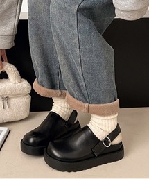 Fun & Daily（ファンアンドデイリー）の「F&D : ラウンドトゥスリッポン（スリッポン）」