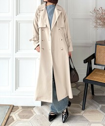 clear | トレンチコート [大人可愛い ベーシック 抜け感]≪2024AW新作≫(トレンチコート)