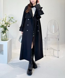 clear | トレンチコート [大人可愛い ベーシック 定番 抜け感]≪2024AW新作≫(トレンチコート)
