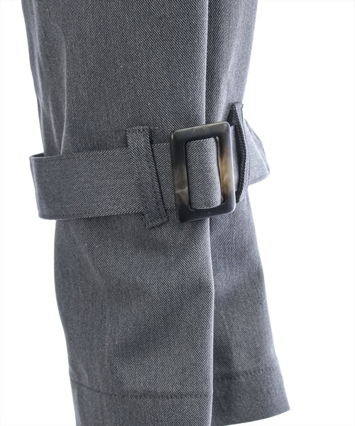 clear（クリア）の「トレンチコート [オフィスカジュアル 大人可愛い ベーシック 抜け感]≪再入荷≫（トレンチコート・レディース・ブラック/チャコールグレー/アイボリー/ブルー・F）」の12枚目の写真