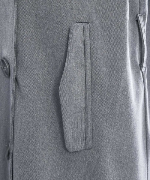 clear（クリア）の「トレンチコート [オフィスカジュアル 大人可愛い ベーシック 抜け感]≪再入荷≫（トレンチコート・レディース・ブラック/チャコールグレー/アイボリー/ブルー・F）」の13枚目の写真