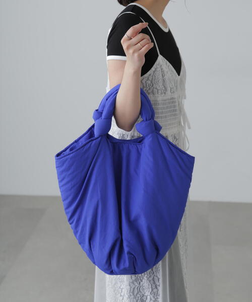 FREE'S MART(フリーズマート)の「◆ナイロンビッグバッグ(トートバッグ・レディース・ブラック/ネイビー・フリ-)」の2枚目の写真