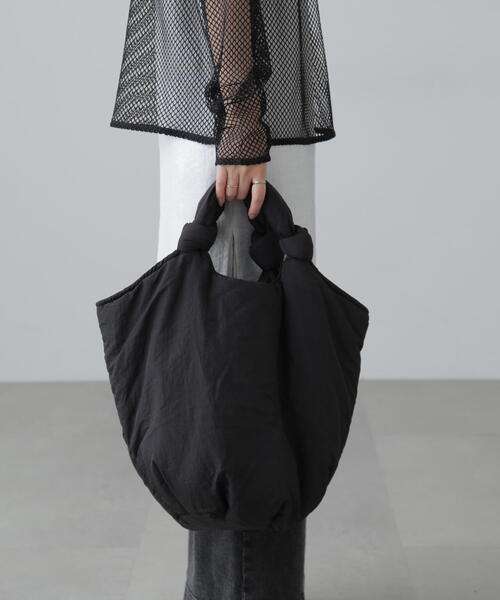 FREE'S MART(フリーズマート)の「◆ナイロンビッグバッグ(トートバッグ・レディース・ブラック/ネイビー・フリ-)」の3枚目の写真