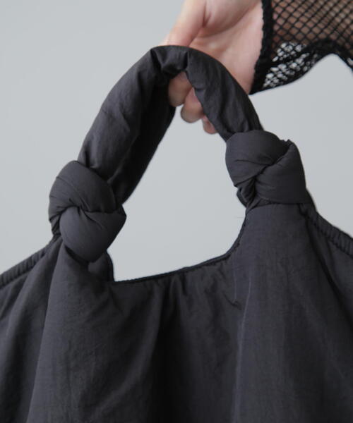 FREE'S MART(フリーズマート)の「◆ナイロンビッグバッグ(トートバッグ・レディース・ブラック/ネイビー・フリ-)」の4枚目の写真