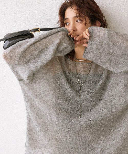 RIVE DROITE(リヴドロワ)の「【R.good(アールドットグッド)】ボールチェーンアジャストネックレス(ネックレス・レディース・シルバー/ゴールド・FREE)」の3枚目の写真