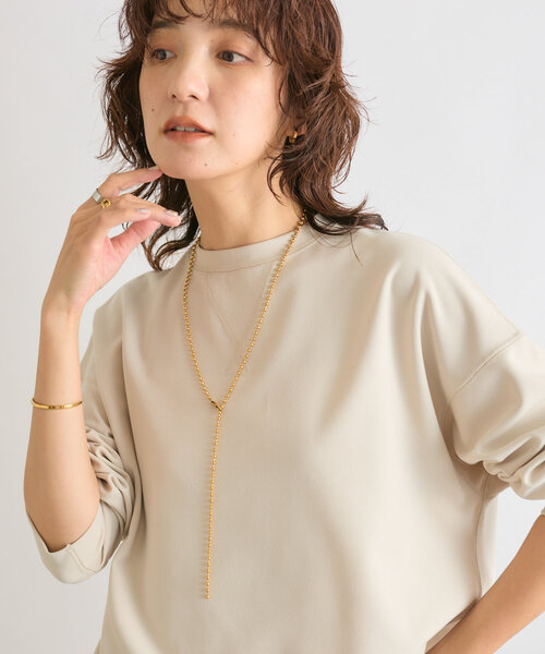 RIVE DROITE(リヴドロワ)の「【R.good(アールドットグッド)】ボールチェーンアジャストネックレス(ネックレス・レディース・シルバー/ゴールド・FREE)」の9枚目の写真