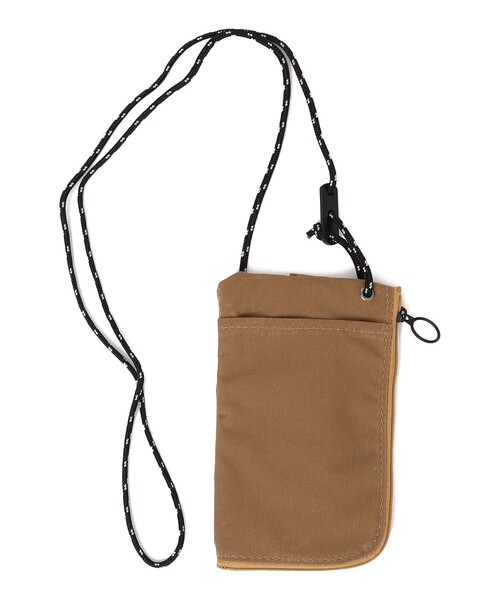 MAISON CANVVAS（メゾンキャンバス）の「【SHIPS any別注】MAISON CANVVAS: オイルドコットン マルチ ショルダーポーチ（ショルダーバッグ・メンズ・オリーブ/ベージュ/ネイビー・ONE SIZE）」の18枚目の写真