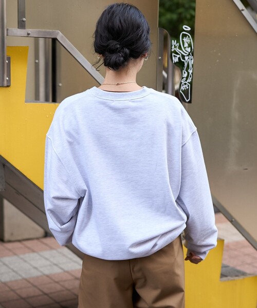 トップス preloved used sweat リサイクルスビン裏毛フーディー ブラック | ＋CLOTHET ONLINE
