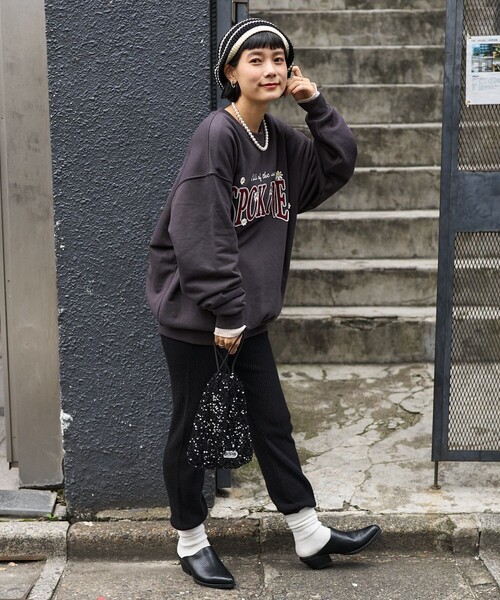 3098【未使用級・極美品】グッチ 1921 ビーズ ビッグロゴ スウェット FREAK'S STORE（フリークスストア）の「【べストセラー】ビッグロゴ