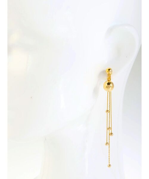 ELENDEEK（エレンディーク）の「2WAYボールピアス（ピアス（両耳用）・レディース・シルバー/ゴールド・FREE）」の9枚目の写真