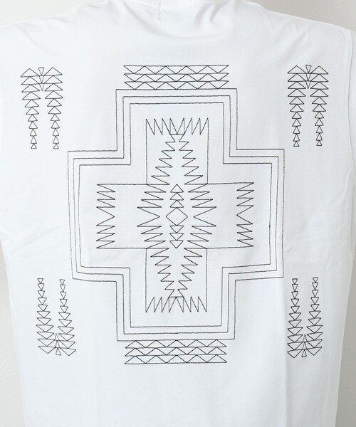 PENDLETON（ペンドルトン）の「【PENDLETON/ペンドルトン】Back EMB LS Tee バックエンブロイダリー ロンT 長袖Tシャツ 24AW（Tシャツ/カットソー・メンズ・ブラック/オフホワイト/ベージュ/カーキ・M/L）」の21枚目の写真