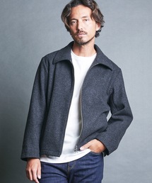 Magine（マージン）の「WOOL MELTON FULL ZIP BLOUSON:ウールメルトン フルジップ ブルゾン（ブルゾン・メンズ）」