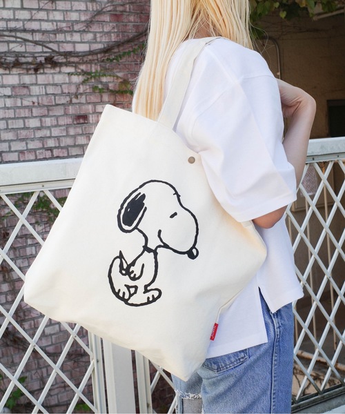 SNOOPY（スヌーピー）の「SNOOPY Andante Series / TOTE BAG / LF-SNP-TT（トートバッグ・レディース・その他1/その他2/その他3/その他4/その他5・ONESIZE）」の2枚目の写真
