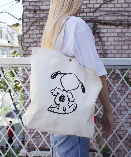 SNOOPY（スヌーピー）の「SNOOPY Andante Series / TOTE BAG / LF-SNP-TT（トートバッグ・レディース・その他1/その他2/その他3/その他4/その他5・ONESIZE）」の3枚目の写真