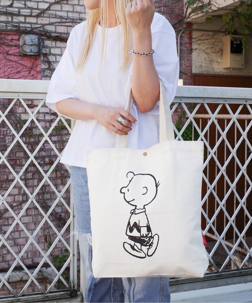 SNOOPY（スヌーピー）の「SNOOPY Andante Series / TOTE BAG / LF-SNP-TT（トートバッグ・レディース・その他1/その他2/その他3/その他4/その他5・ONESIZE）」の4枚目の写真