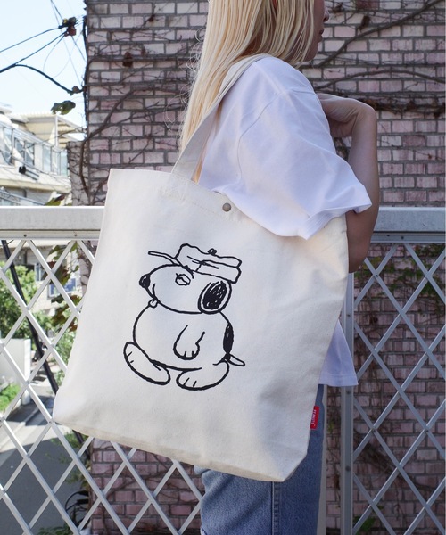 SNOOPY（スヌーピー）の「SNOOPY Andante Series / TOTE BAG / LF-SNP-TT（トートバッグ・レディース・その他1/その他2/その他3/その他4/その他5・ONESIZE）」の20枚目の写真