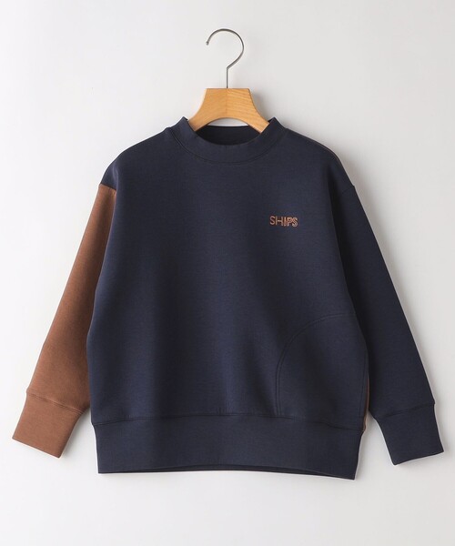 SHIPS（シップス）の「SHIPS KIDS:140～160cm / 2トーン スウェット（スウェット・キッズ・グレー系/ネイビー・160/150/140）」の16枚目の写真