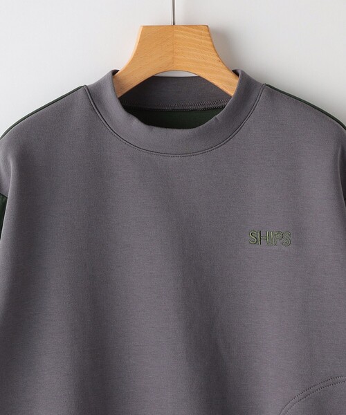 SHIPS（シップス）の「SHIPS KIDS:140～160cm / 2トーン スウェット（スウェット・キッズ・グレー系/ネイビー・160/150/140）」の18枚目の写真