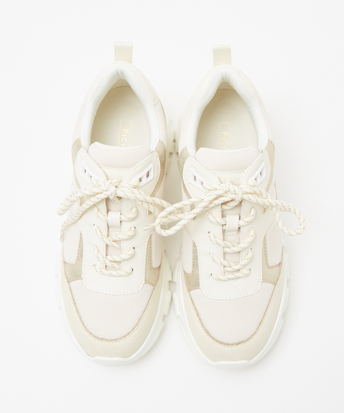 PICHE ABAHOUSE（ピシェ アバハウス）の「【最高スニーカー】ダッドスニーカー（スニーカー・レディース・ブラウン/オフホワイト/ピンクベージュ/ブラック・24.5/23/23.5/24/22.5）」の6枚目の写真