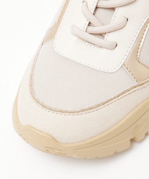 PICHE ABAHOUSE（ピシェ アバハウス）の「【最高スニーカー】ダッドスニーカー（スニーカー・レディース・ブラウン/オフホワイト/ピンクベージュ/ブラック・24.5/23/23.5/24/22.5）」の18枚目の写真