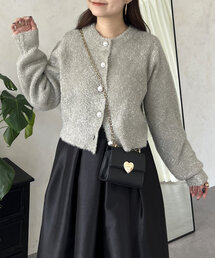 prose verse | ラメシャギーパールボタンカーディガン(カーディガン/ボレロ)