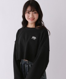 repipi armario（レピピ アルマリオ）の「ダメージショートスウェット（スウェット・キッズ）」