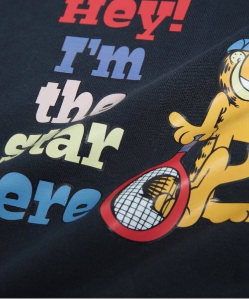 and D. petit main（アンドディープティマイン）の「【親子リンク】Kidsガーフィールド裏毛プルオーバー（スウェット・キッズ・オフホワイト/グレー/オレンジ/ネイビー・100cm/110cm/120cm/130cm/140cm/150cm）」の10枚目の写真