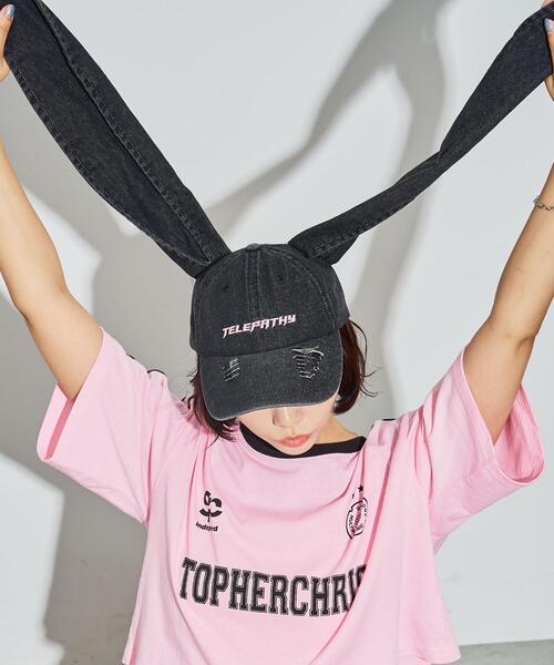 セール】WEGO/うさ耳デニムキャップ（キャップ）｜WEGO