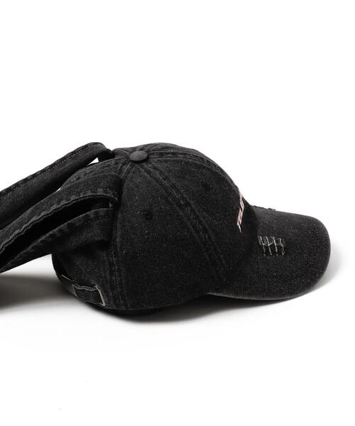 WEGO（ウィゴー）の「WEGO/うさ耳デニムキャップ（キャップ・レディース・スカイブルー/ブラック系その他・FREE）」の19枚目の写真