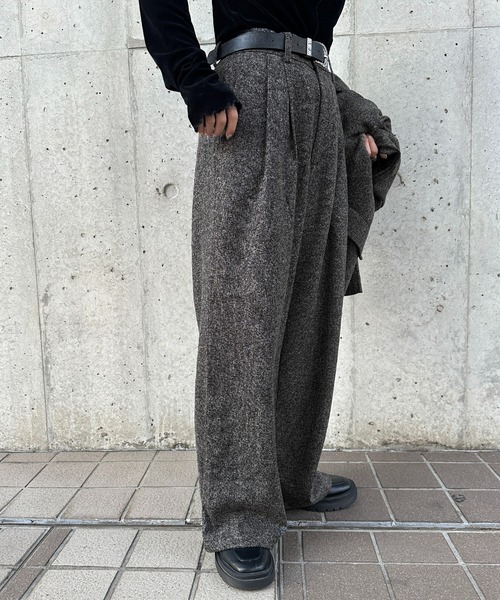 apres jour mignon（アプレジュールミニョン）の「アソートゆるストレートパンツ【SET UP可能】【ZOZOTOWN限定アイテム】（その他パンツ・レディース・ブラック/グレー系その他/カーキ/ブラウン系その他/ベージュ・SMALL/MEDIUM/X-LARGE）」の18枚目の写真