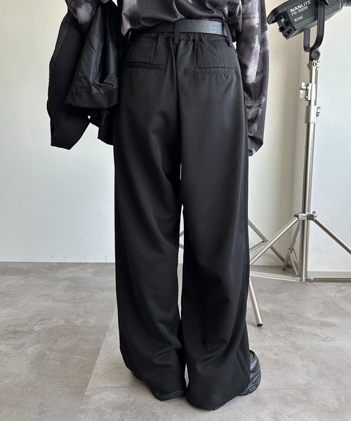 apres jour mignon（アプレジュールミニョン）の「アソートゆるストレートパンツ【SET UP可能】【ZOZOTOWN限定アイテム】（その他パンツ・レディース・ブラック/グレー系その他/カーキ/ブラウン系その他/ベージュ・SMALL/MEDIUM/X-LARGE）」の12枚目の写真