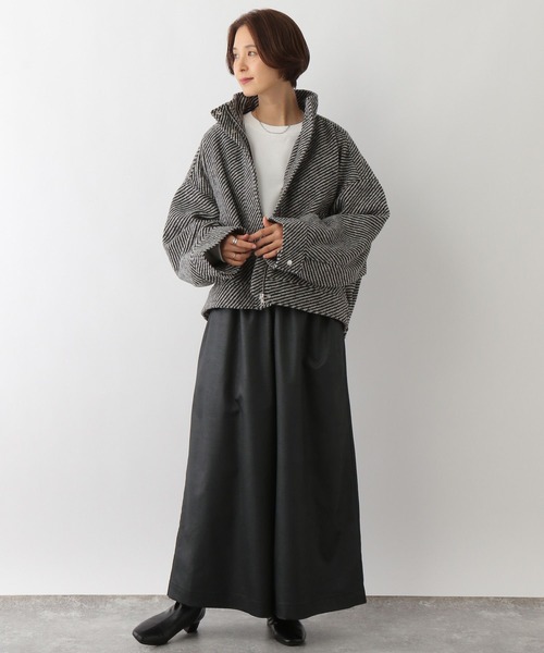 LEPSIM(レプシィム)の「レザーライクワイドパンツ 133645(その他パンツ・レディース・チャコールグレー/ブラック・FREE)」の17枚目の写真