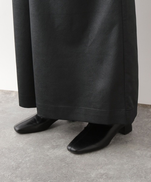 セール】レザーライクワイドパンツ 133645（その他パンツ