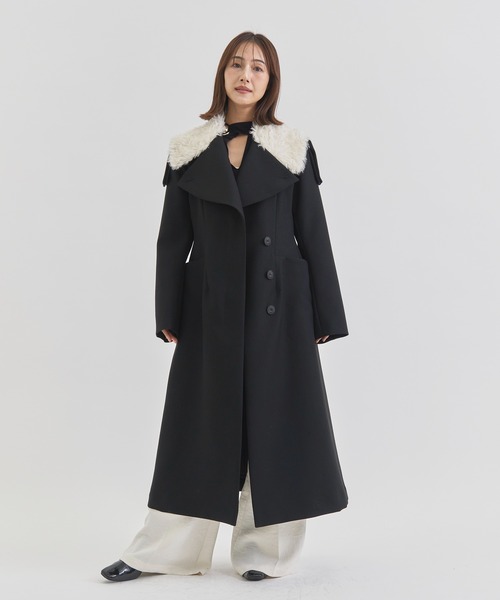 HARUNOBUMURATA/ハルノブムラタ】KELLY/ビッグカラーファーロング