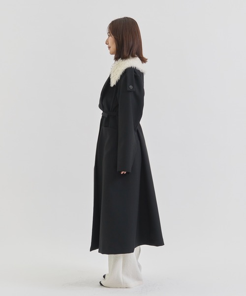 HARUNOBUMURATA ロングコート HARUNOBUMURATA/ハルノブムラタ】JONSON/ビッグカラーロング